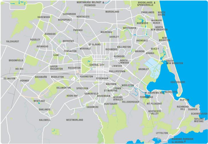 Suburb Map